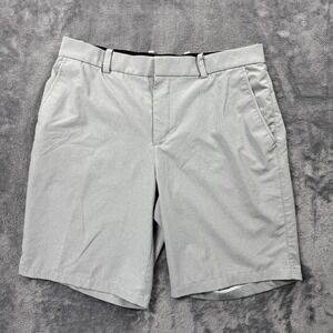 Nike Golf Shorts Mens 35 Gray Dri-FIT Performance Lightweight Stretch Athletic
